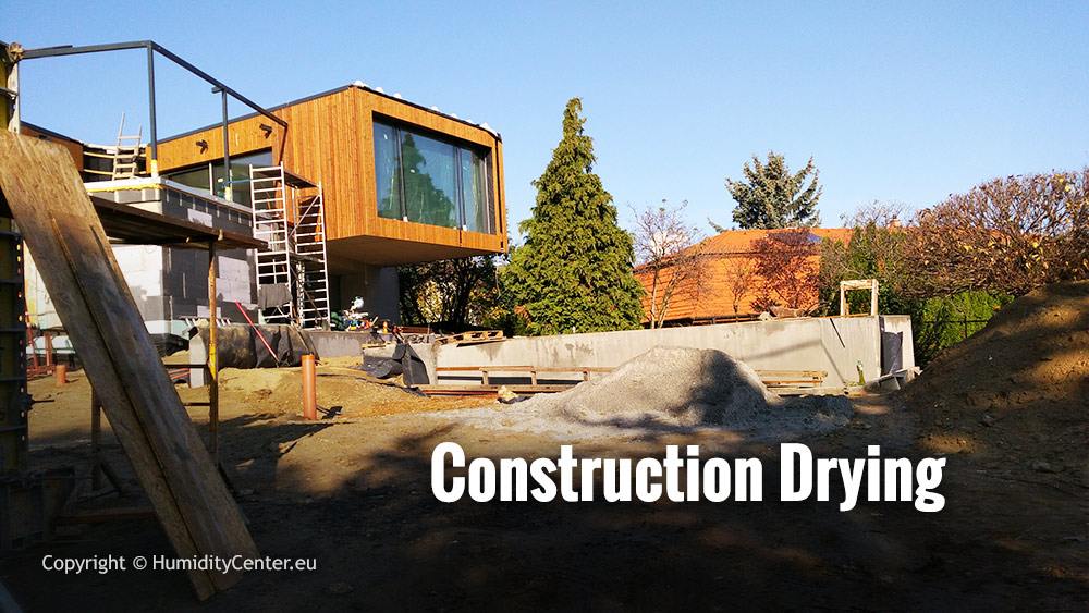Construction Drying - Dehumidification
